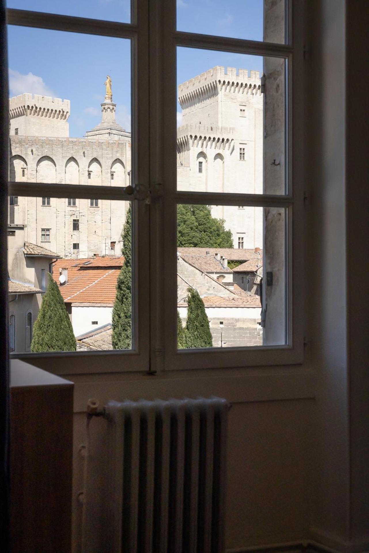 Intra-muros, Vue Palais Des Papes * Avignon