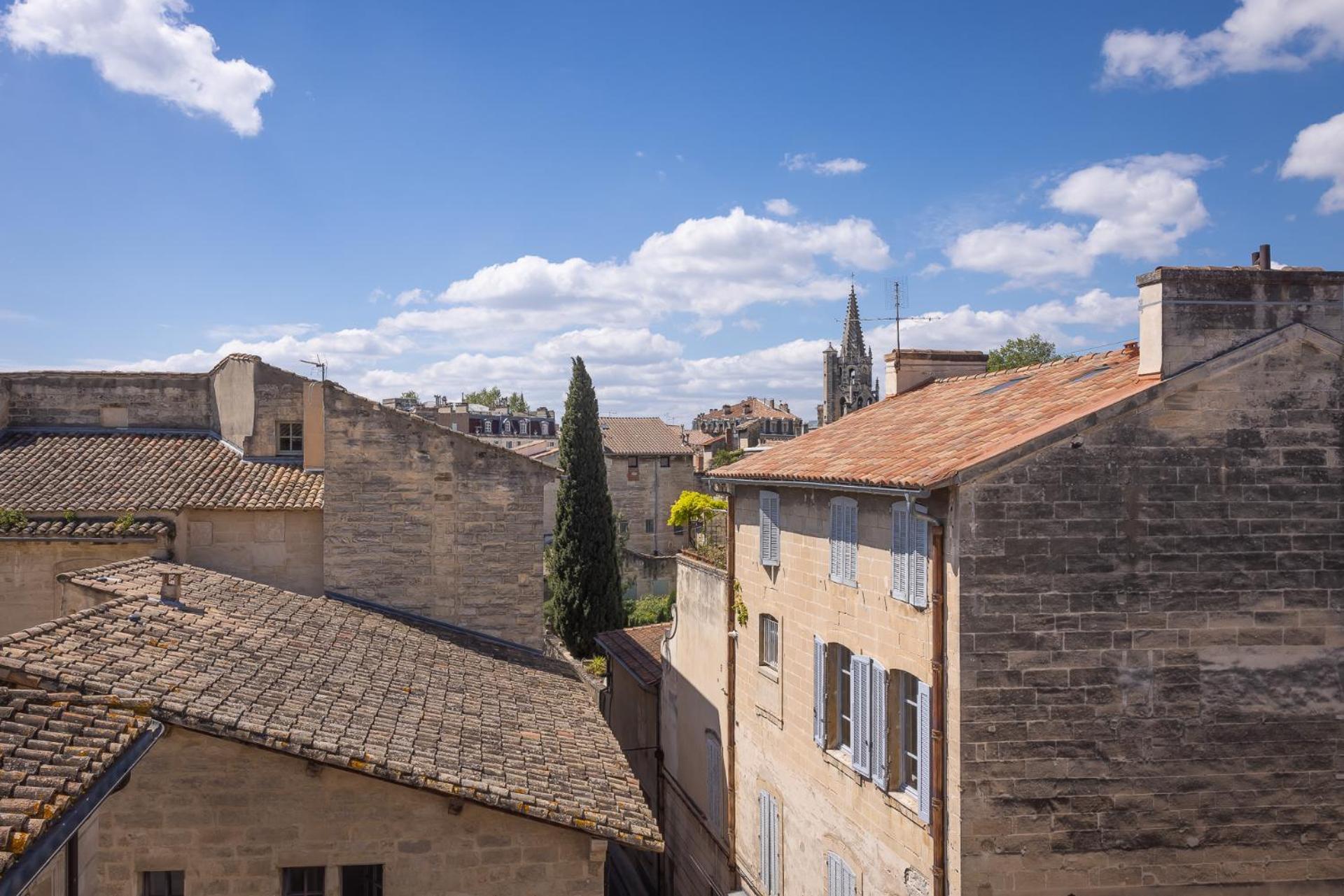 Intra-muros, Vue Palais Des Papes * Avignon